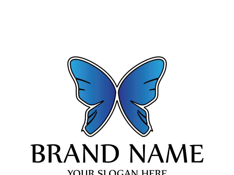 Butterfly logo design