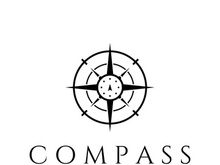 compass icon isolated on background.modern flat compass pictogram,business,marketing,internet concept.trendy simple vector symbol for websitedesign or button to mobile app.logo illustration.