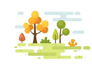 13 Nature and Landscape Unique Illustration