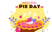 11 National Pie Day Illustration