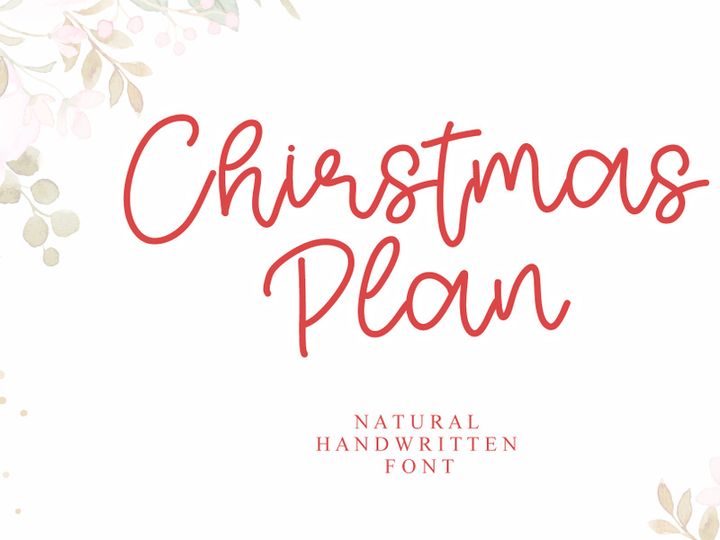 Christmas Plan