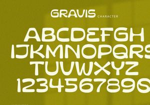 Gravis - Display Font