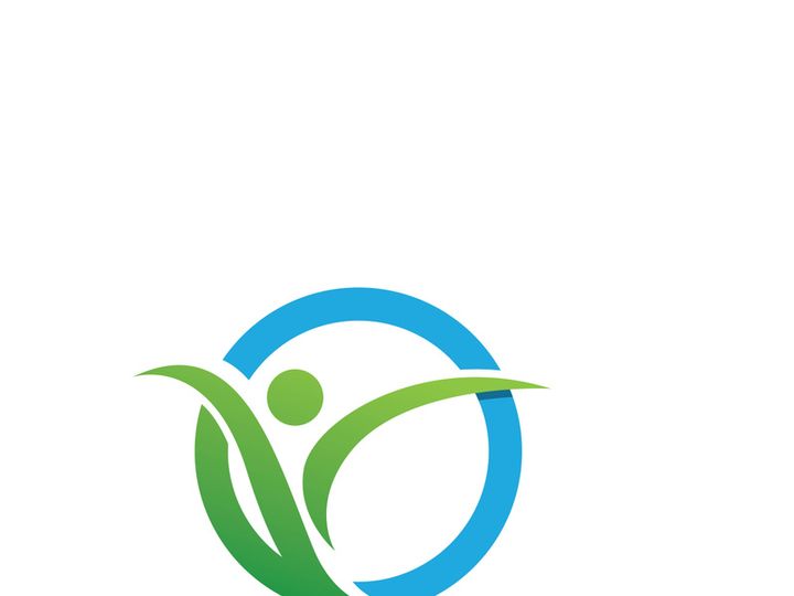 Human character logo sign