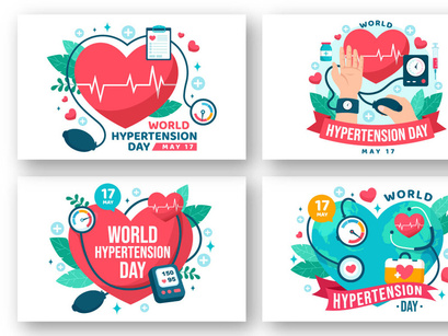 12 World Hypertension Day Illustration