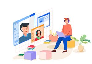 M158_Business coaching Illustrations