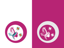 Beauty butterfly vector icon design