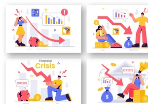 9 Financial Crisis Illustration