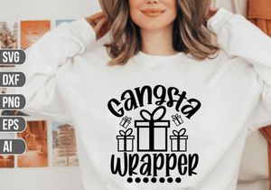 Gangsta wrapper SVG