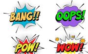 Bazinga! Comic Layered Font