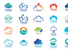 Cloud Logo And Symbol vector