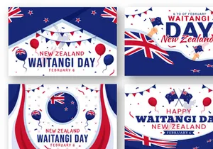 13 Happy Waitangi Day Illustration