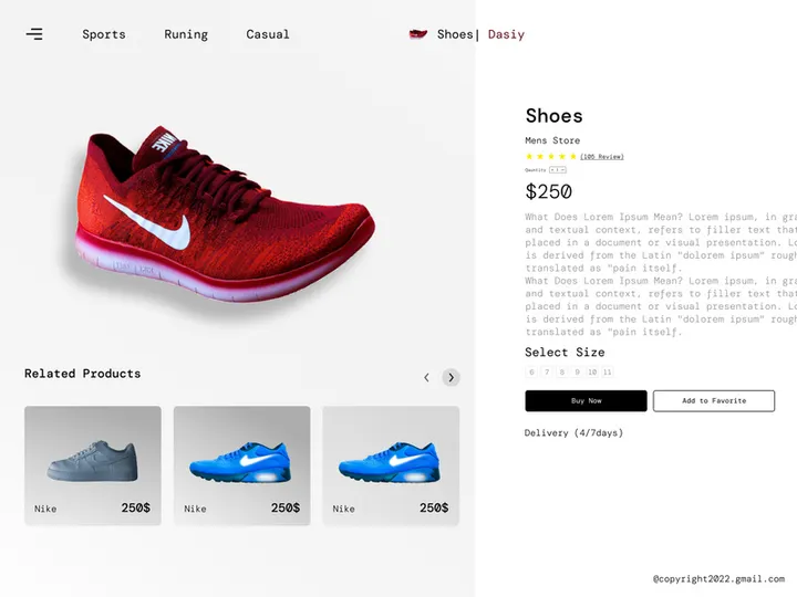 Ecommerce Product