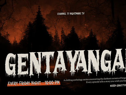 Examinus | Horror Typeface