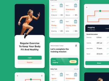 Sporty - Task Sports Mobile App preview picture