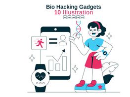 10 Bio Hacking Gadgets Illustration preview picture