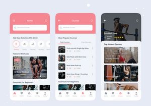 Fitness & Workout App UI Kit