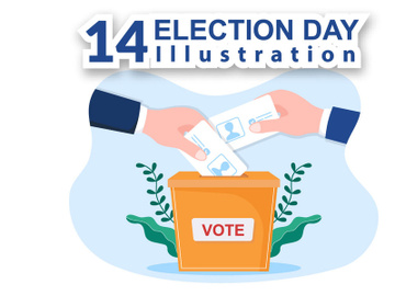 14 Election Day Political Illustration preview picture