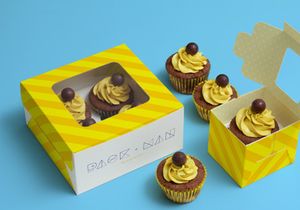 Cupcake Boxes Mockup