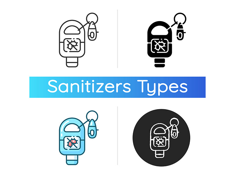 Keyring sanitizer icon