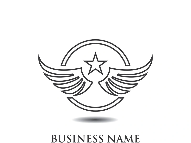 wing Logo Template vector illustration design
