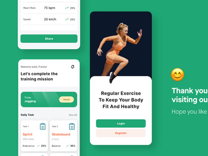 Sporty - Task Sports Mobile App