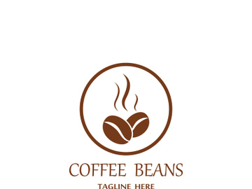 Premium coffee bean logo design. preview picture