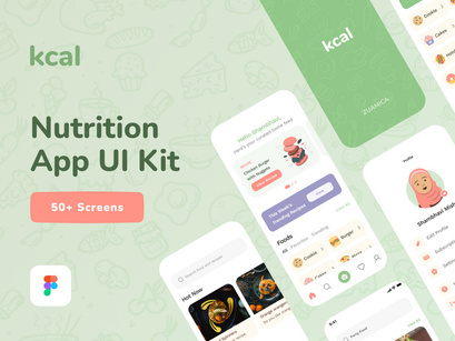 kcal - Nutrition App UI Kit