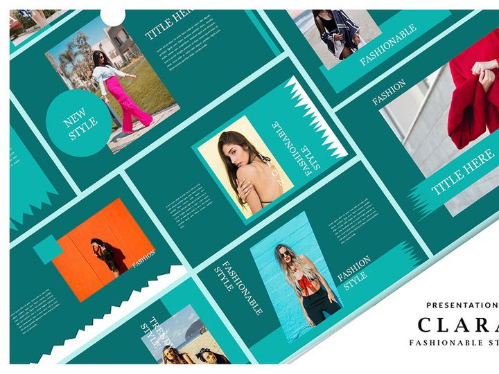 Clara Fashionable Keynote Template