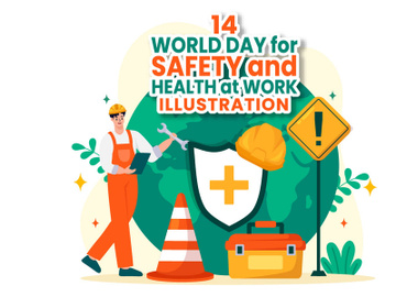 14 World Day for Safety and Health at Work Illustration preview picture