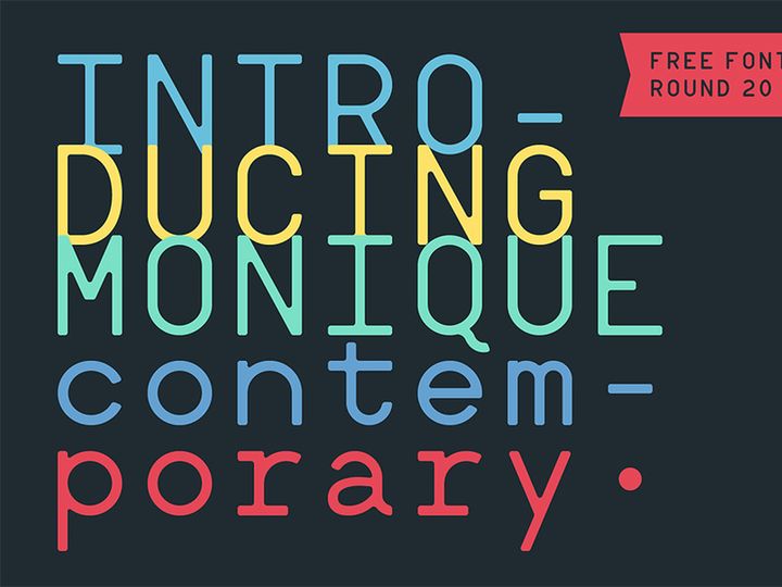 Monique Contemporary Font