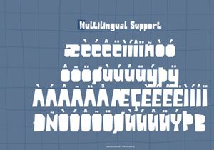 Blueming Sharing | Cutout Handwritten