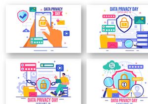 12 Data Privacy Day Illustration