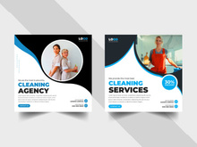 Cleaning Agency Social Media Post Template Ver-4