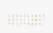 Evergreen typeface