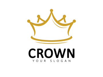 Crown logo symbol  King logo designs template preview picture
