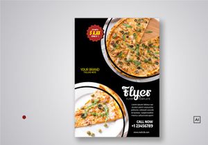 Restaurant Flyer Template Bundle V05