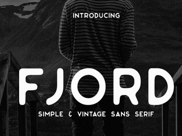 Fjord - Free Font preview picture