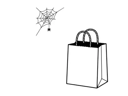 Ícone de sacola minimalista isolado em fundo branco. Ilustração vetorial de tote no estilo vetorial para design de varejo e comércio eletrônico.