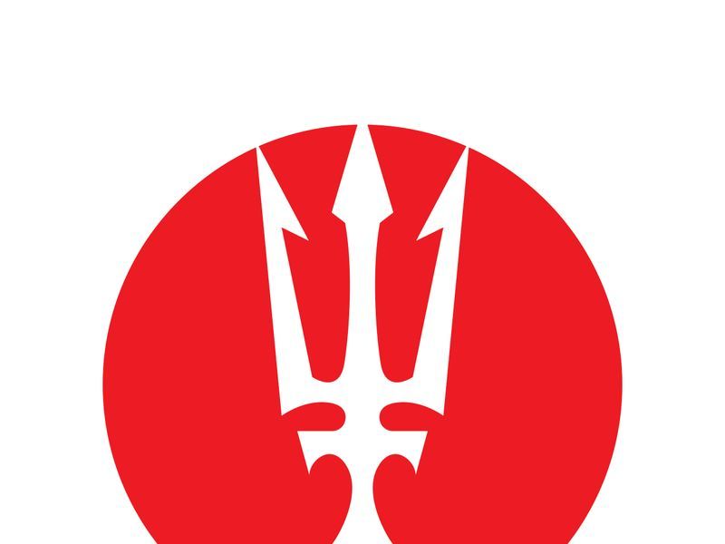 Mystic Trident Emblem Of Power magic trisula