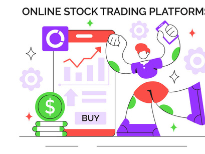 10 Stock Trading Platforms Illustration