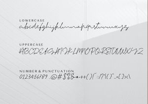 Santorini - Handwritten Font with natural touch