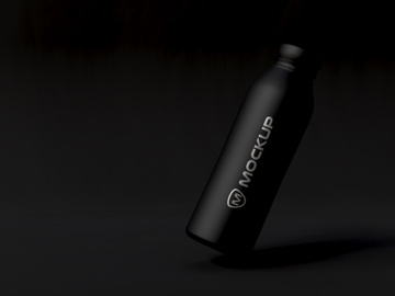 Water Bottle Logo Mockup preview picture