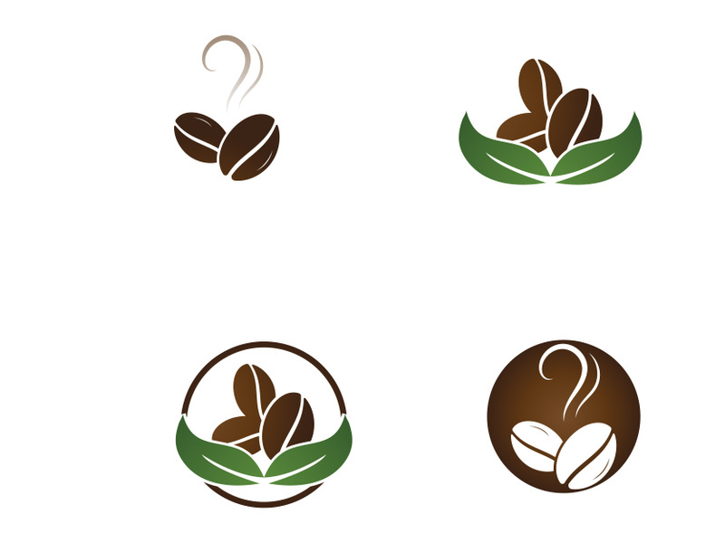 coffee bean logo