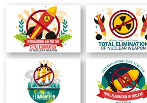 10 Day for the Elimination of Nuclear Weapon Illustration