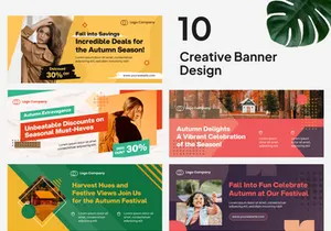 Creative Banner Design Template Vol. 3