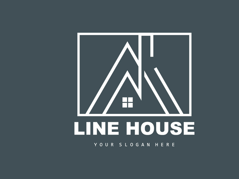 House Logo, Building Furniture Design