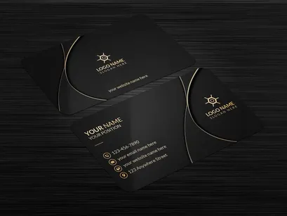 Luxury Business Card Design Template
