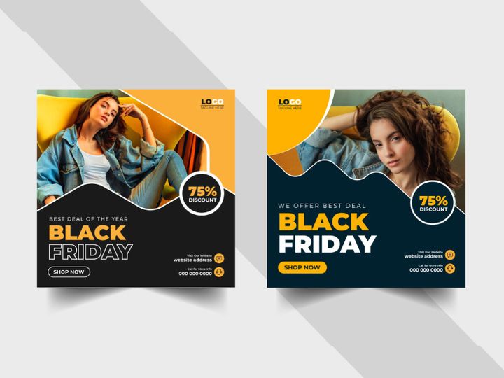 Black Friday Sale Social Media Post Ver-5