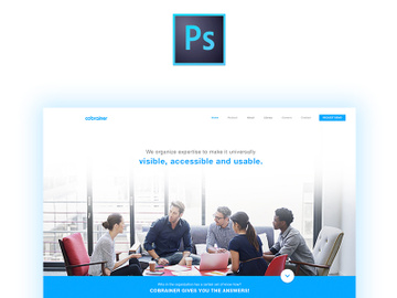 Free Landing Page [PSD] preview picture