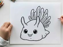 Cute smiling unicorn head mascot vector illustration